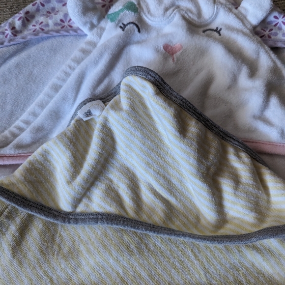 Burt's Bees & Simple Joys Bundle Hooded Towels (6) - Picture 2 of 12